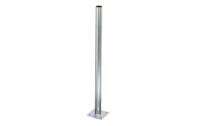 Patio Mount Pole 75cm Electro Galvanized