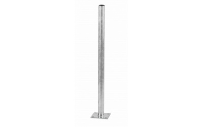 Patio Mount Pole Hot Dipped 100cm