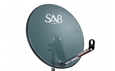 SAB Satellite Dish Mesh Anthracite/Light Grey 